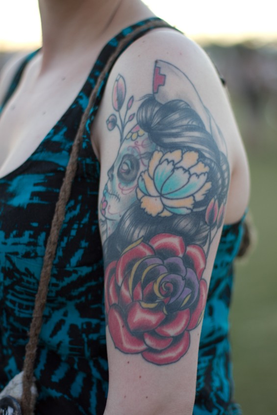 Coachella Tattoos Sweet Ink Sightings in Indio OC Weekly
