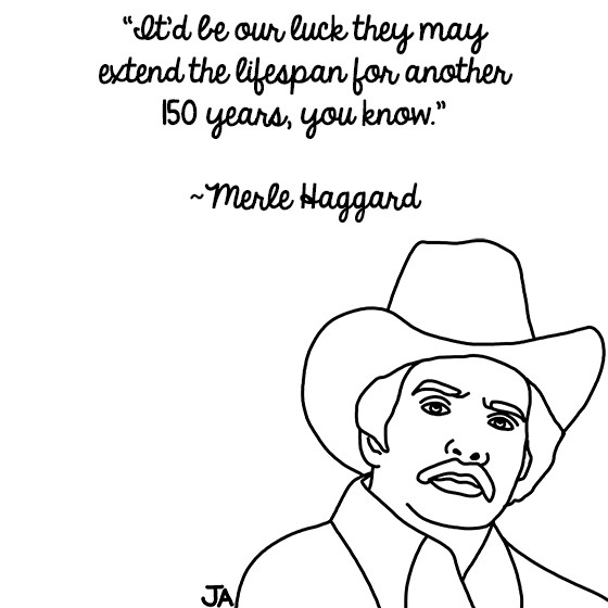 Remembering Merle Haggard, In Illustrated Form – OC Weekly