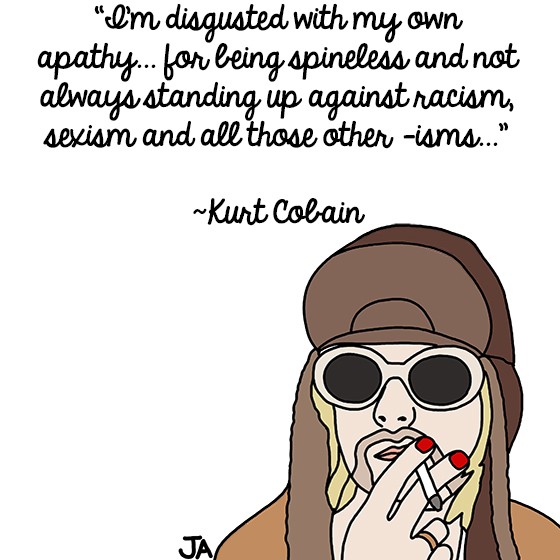 Relevant Kurt Cobain Quotes (Amid The 2016 Election) - OC ...