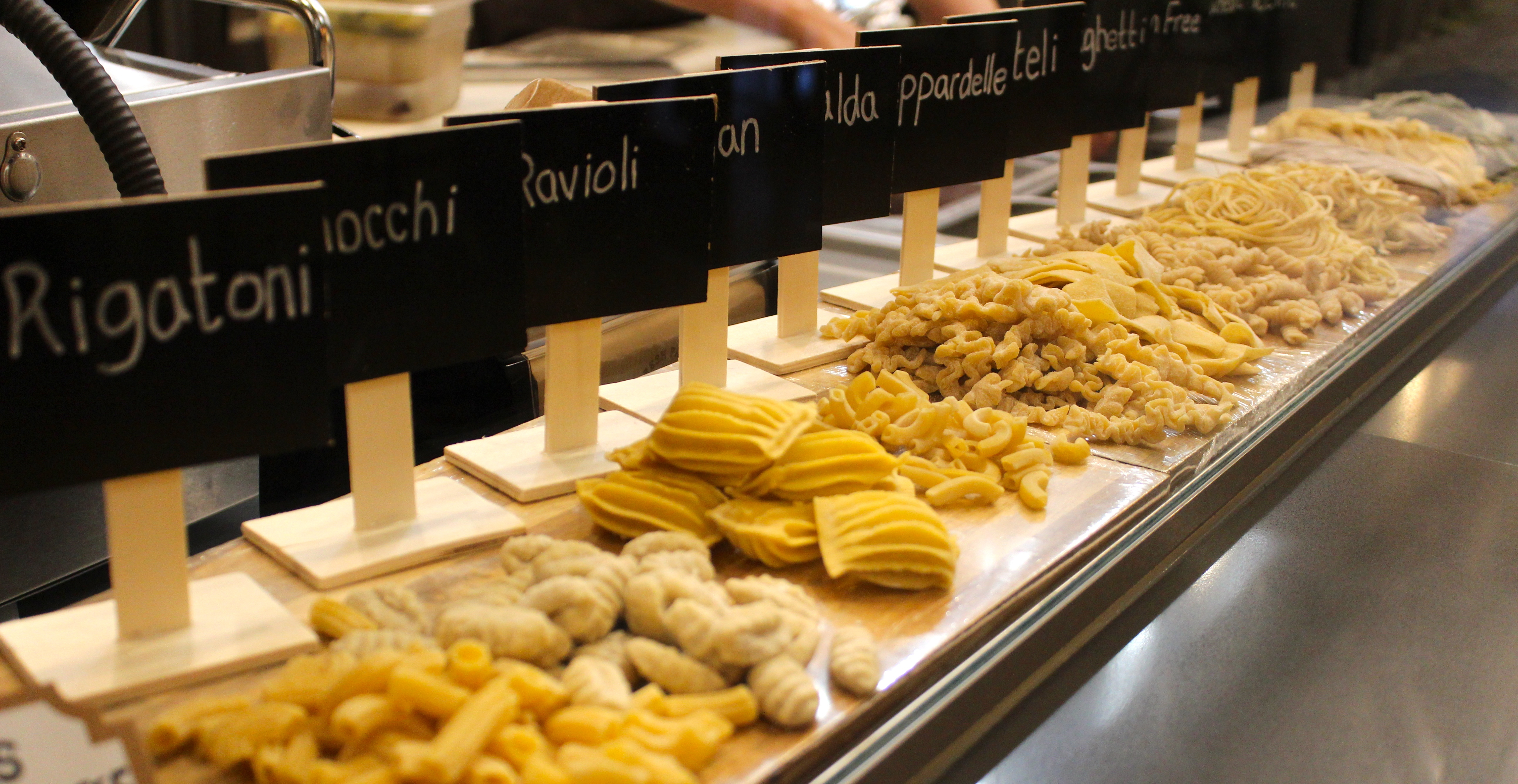 Pasta shapes from Market2Plate