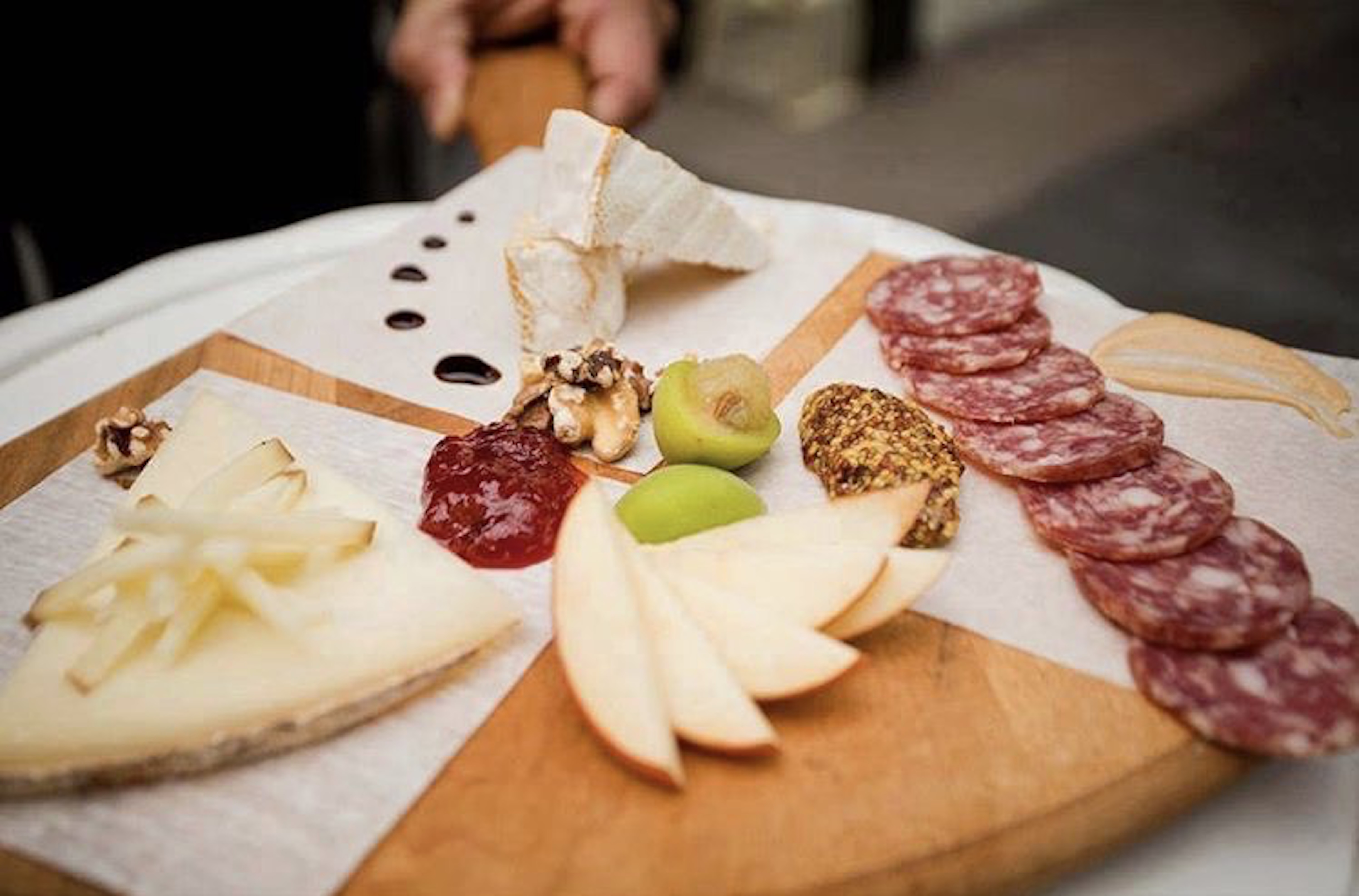 Charcuterie and cheese plate from SideDoor