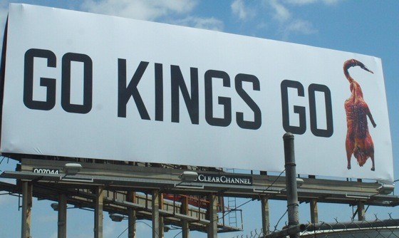 Will LA's “Go Kings Go” Billboards Provide Bulletin Board Material