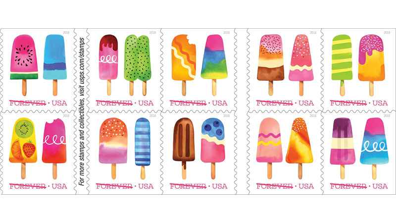 Popsicle stamps!
