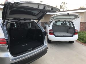 2019 Highlander Hybrid XLE-V6 AWD-i vs. 2005 Highlander 4-Cylinder – OC